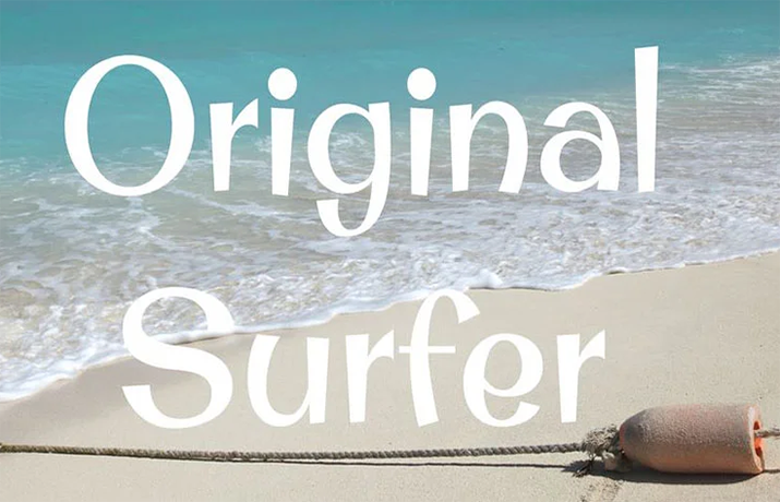 Original Surfer Font Family Free Download