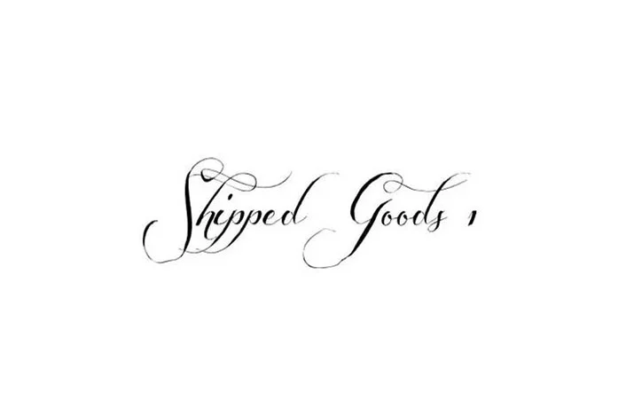 Shipped Goods Font Free Download – [By Måns Grebäck]