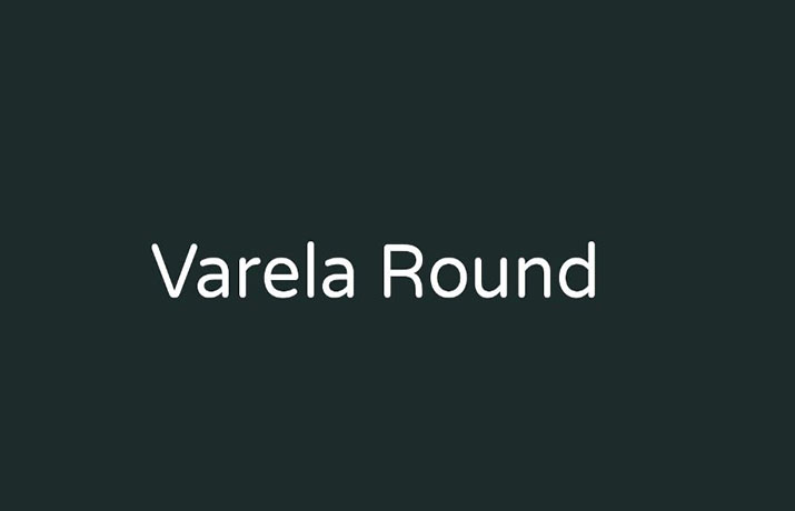 Varela Round Font Family Free Download