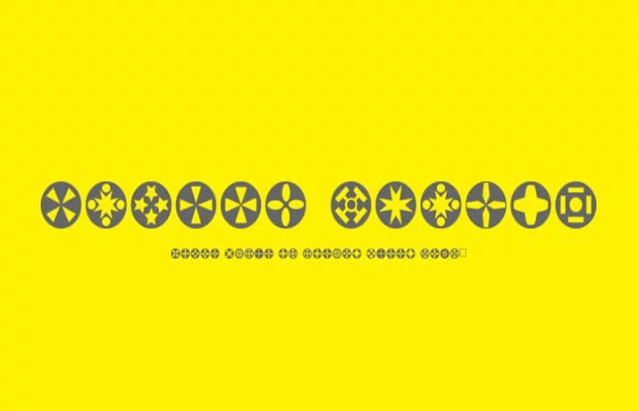 Circle Things Font Free Download
