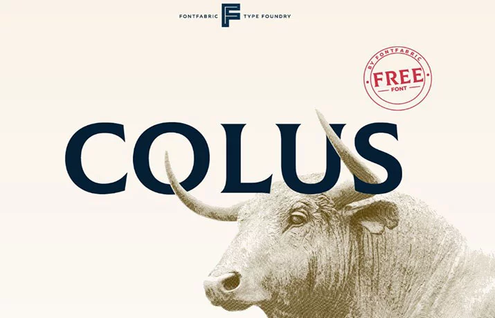 Colus Font Free Download – [By Stan Partalev]