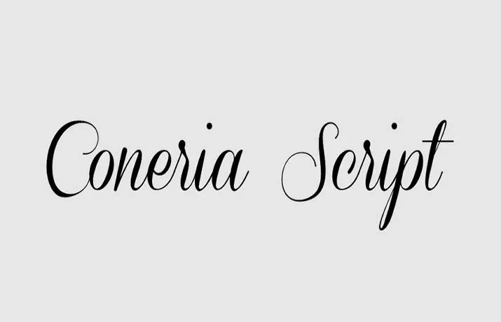 Coneria Script Font Free Download – [By Mans Greback]